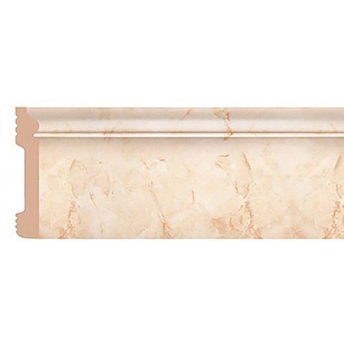 Цветной напольный плинтус Decomaster (Декомастер) из полистирола 13х79х2400 мм D005-80ДМ