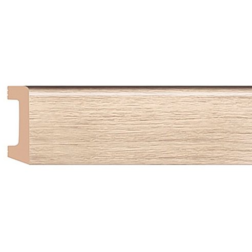 Цветной напольный плинтус Decomaster (Декомастер) из полистирола 16х58х2400 мм D234-73 ШК/15