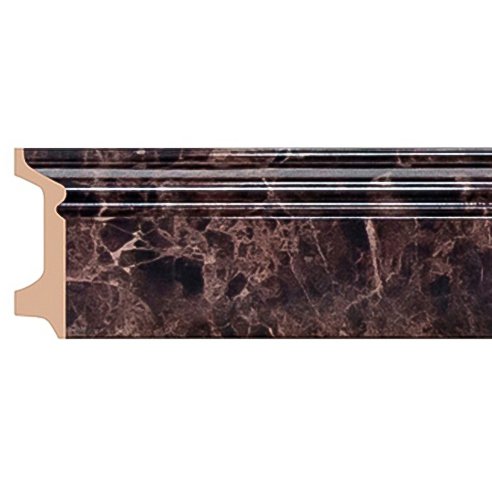 Цветной напольный плинтус Decomaster (Декомастер) из полистирола 21х78х2400 мм D122-713ДМ