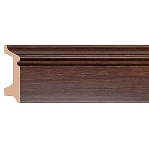 Цветной напольный плинтус Decomaster (Декомастер) из полистирола 21х78х2400 мм D122-74ДМ