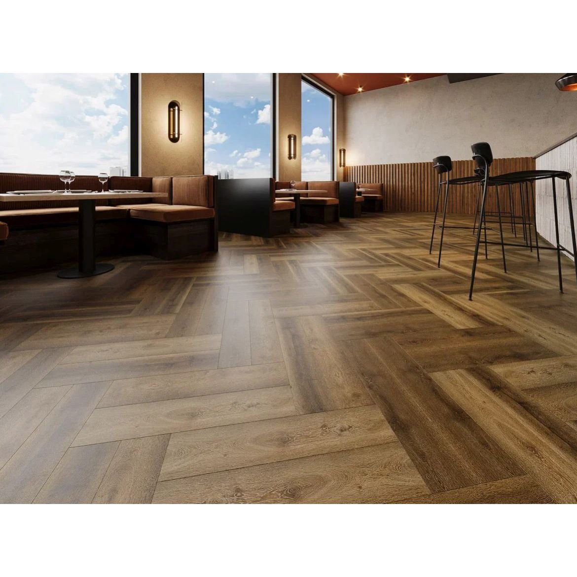 Кварц-виниловый SPC ламинат NatisSton (НатисСтон) Rubis SPC 3,5/34 Snonuten, 5003-06