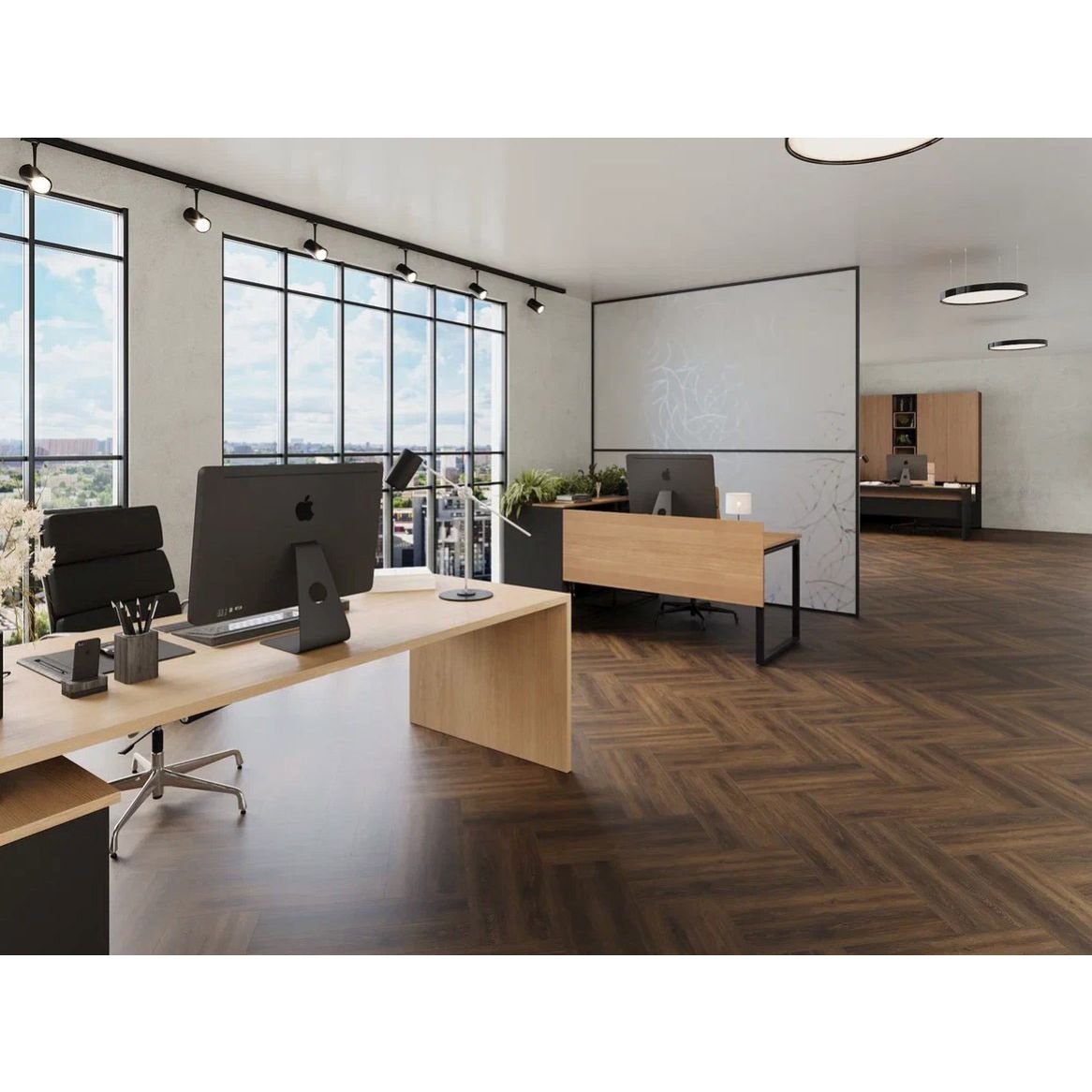 Кварц-виниловый SPC ламинат NatisSton (НатисСтон) Rubis SPC 3,5/34 Blokktind, 5003-09