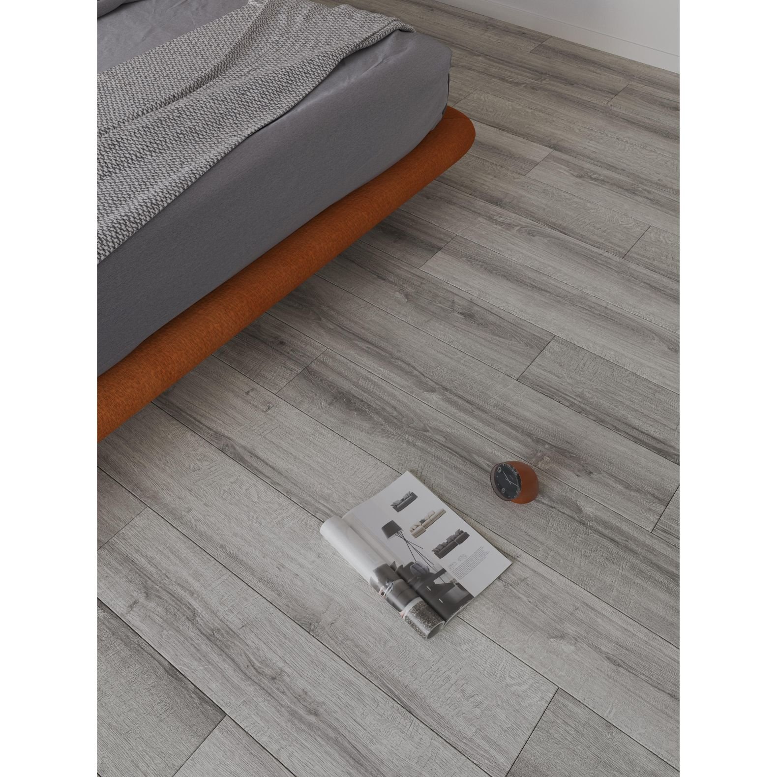 Ламинат Egger (Эггер) Pro Classic 8/32 4V Дуб Шерман светло-серый (Oak Sherman light gray), Epl205