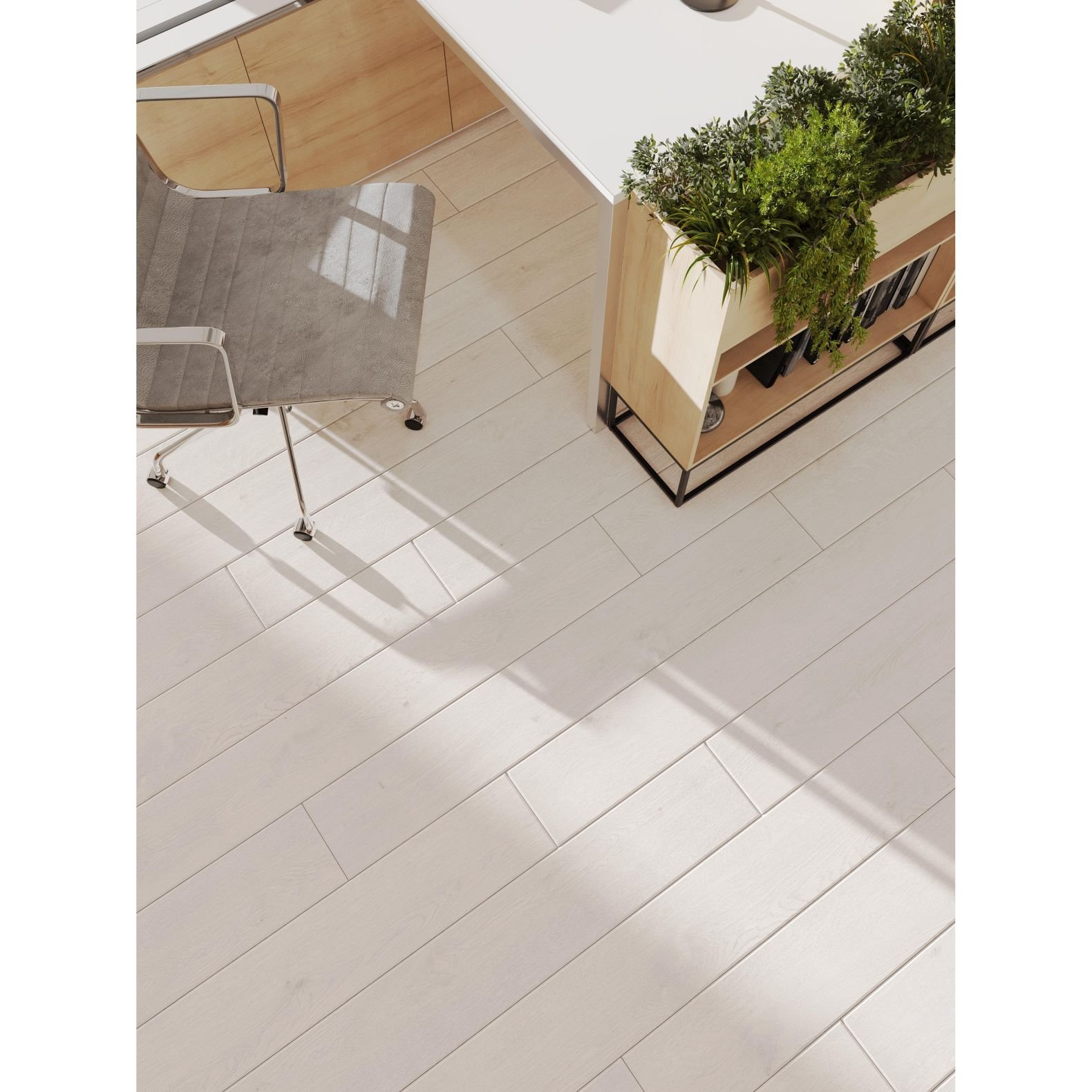 Ламинат Egger (Эггер) Pro Classic 8/33 Дуб Ньюбери белый (Oak Newbury White), Epl045