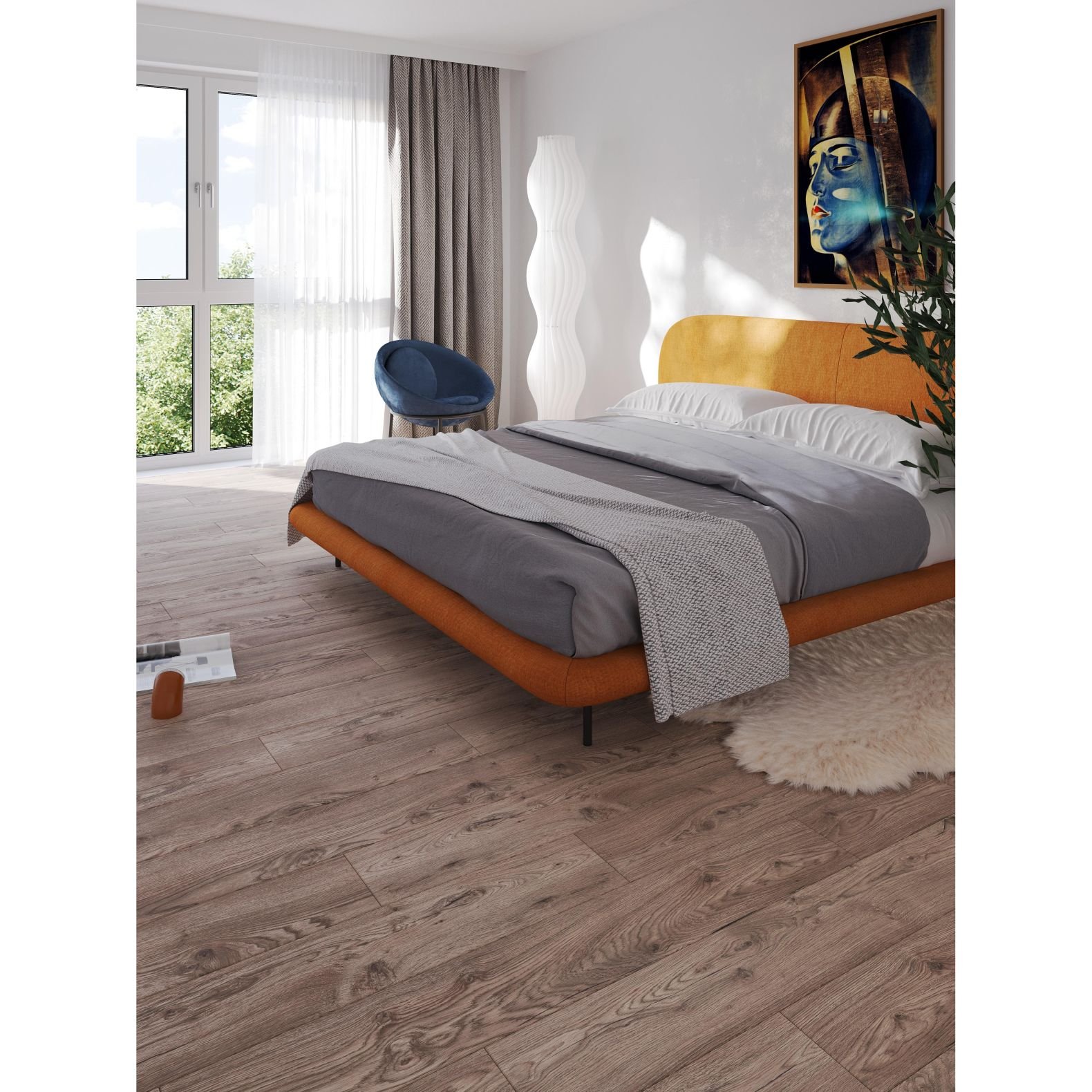 Ламинат Egger (Эггер) Pro Classic 12/33 Дуб Ольхон Дымчатый (Oak Olkhon Smoky), Epl146