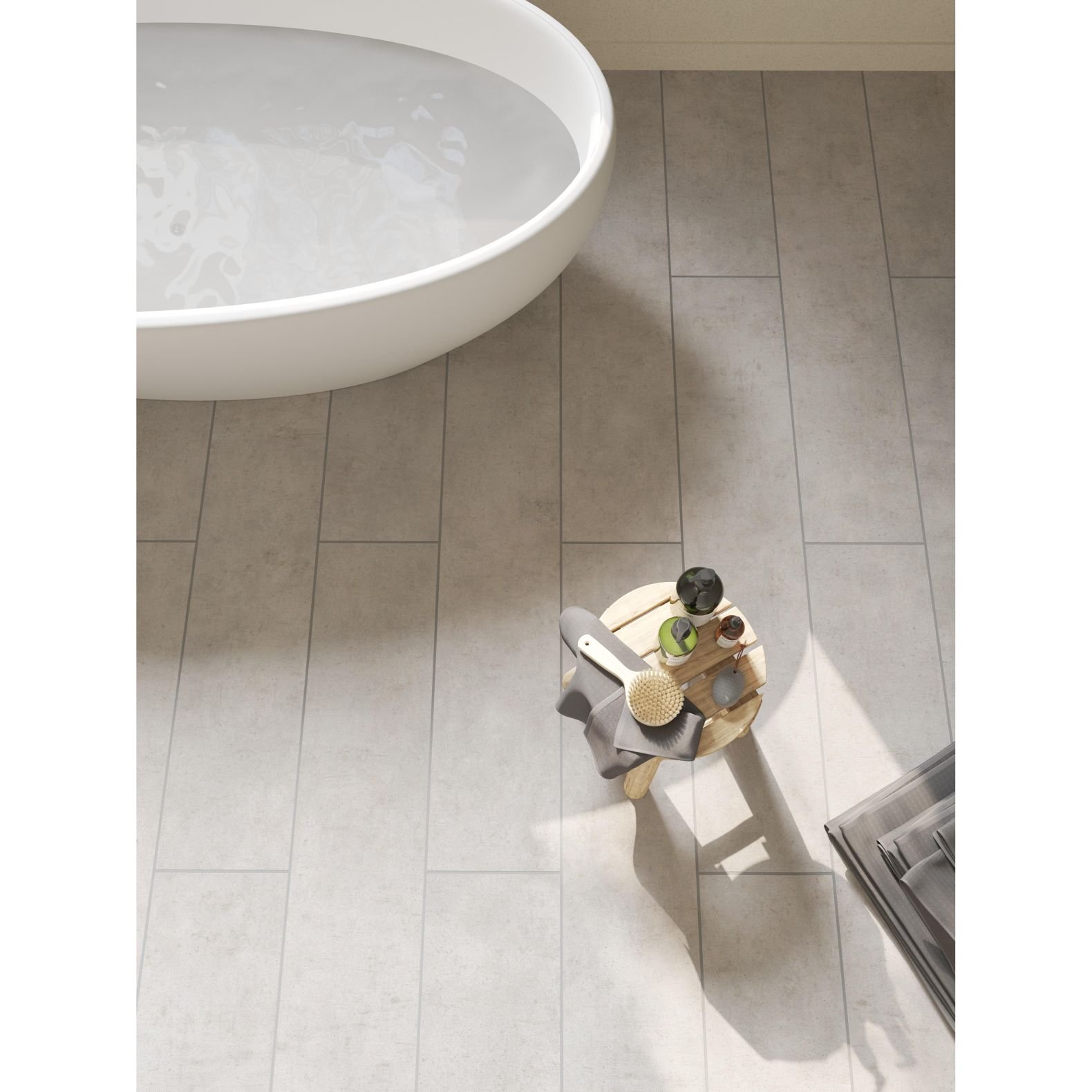 Ламинат Egger (Эггер) Pro Large Aqua+ 8/33 Бетон Чикаго светло-серый (Concrete Chicago Light Gray), Epl166