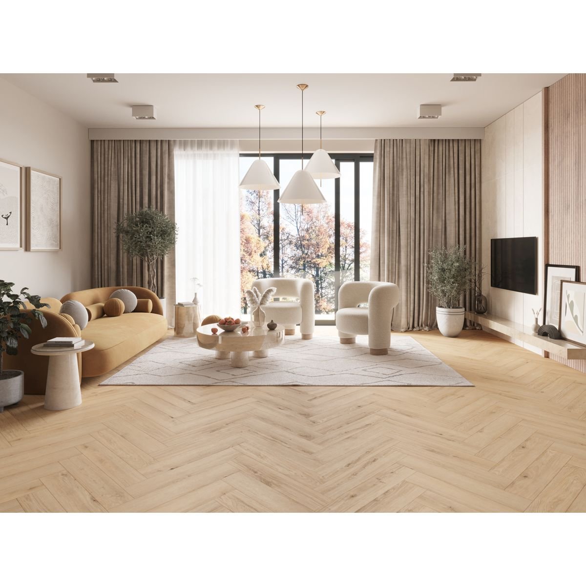Ламинат Classen (Классен) Herringbone Ville 8/32 Прадес Дуб (Prades Oak), 63271