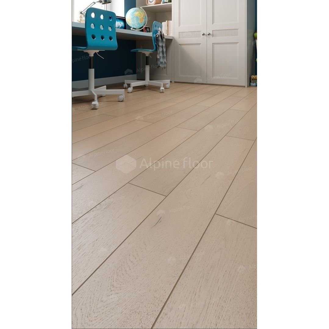 Инженерная доска Alpine Floor (Альпин Флор) Studio 400-1200х145x12 мм Дуб Марципан EW200-02