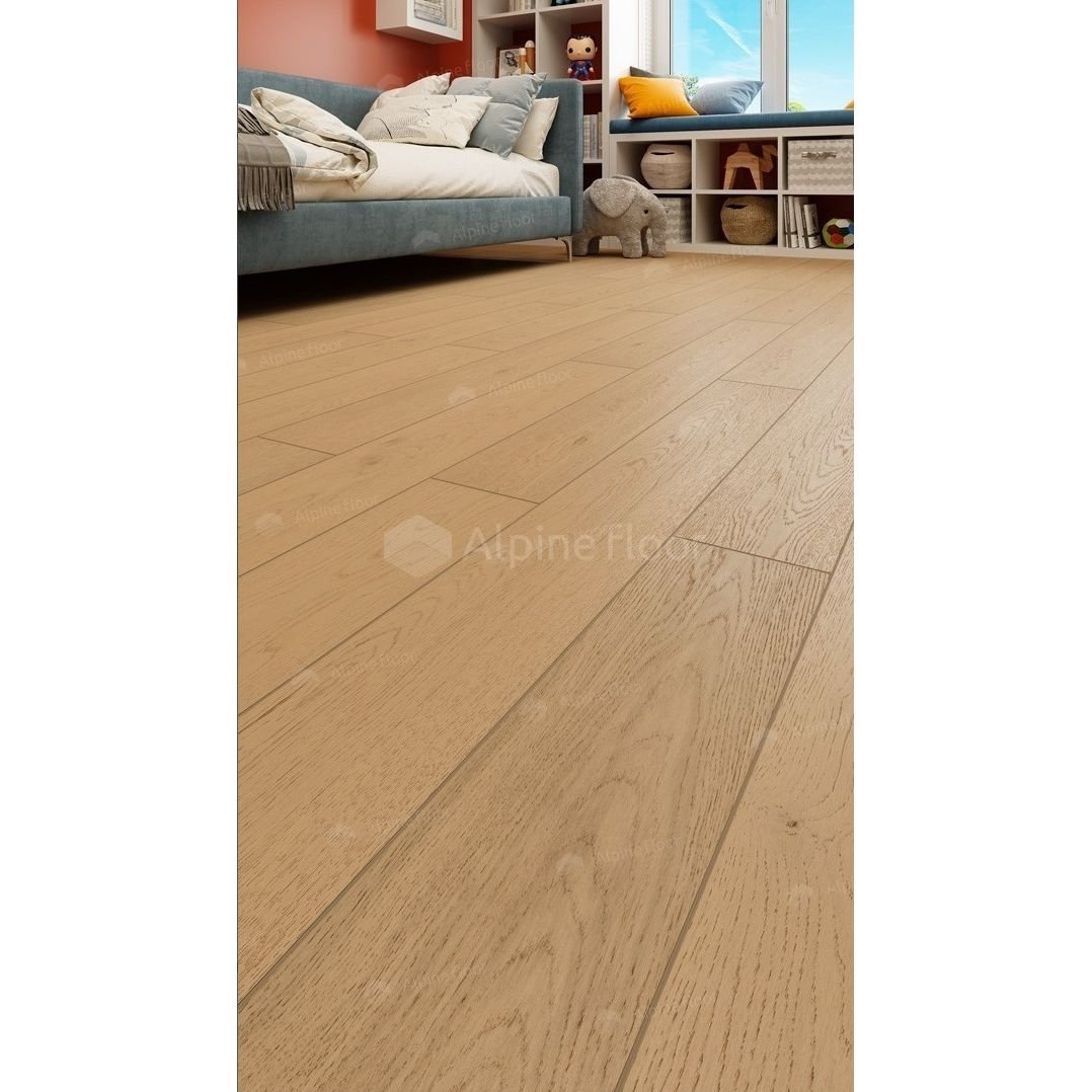 Инженерная доска Alpine Floor (Альпин Флор) Studio 400-1200х145x12 мм Дуб Айвори EW200-03