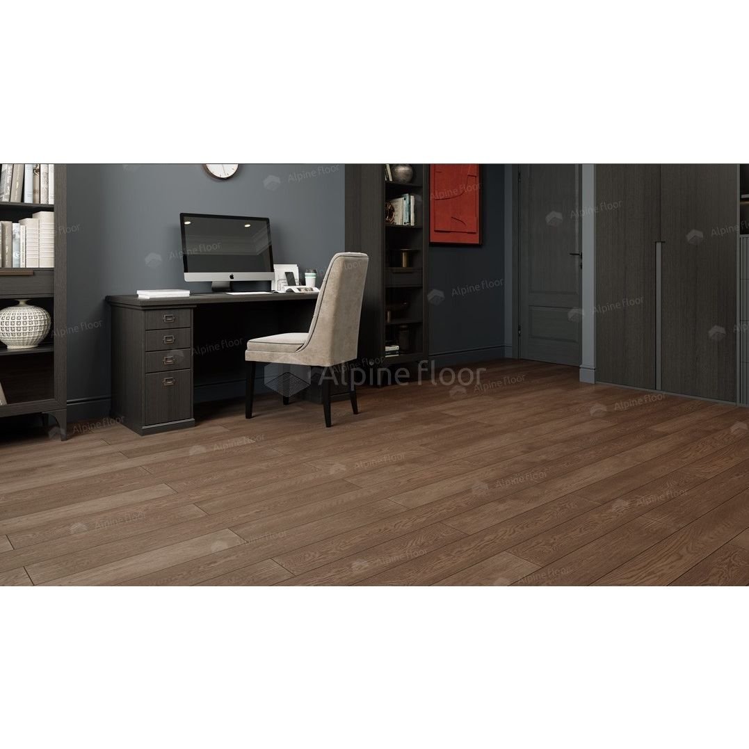 Инженерная доска Alpine Floor (Альпин Флор) Studio 400-1200х145x12 мм Дуб Терра EW200-06