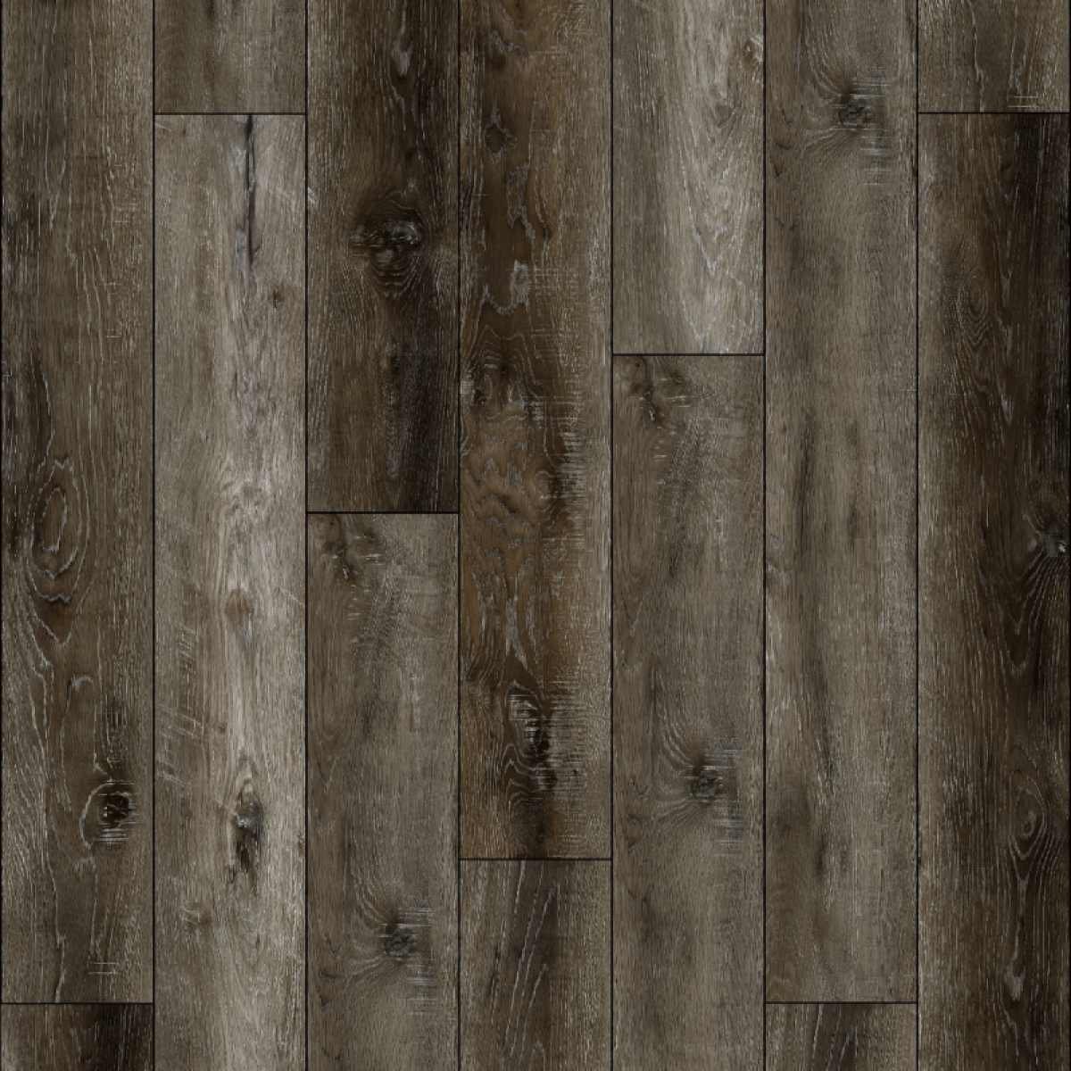 Виниловый пол SPC Damy Floor (Деми Флур) Family SPC 4/43 Дуб Рустикальный Черный (Oak Rustic Black), Tcm369-7