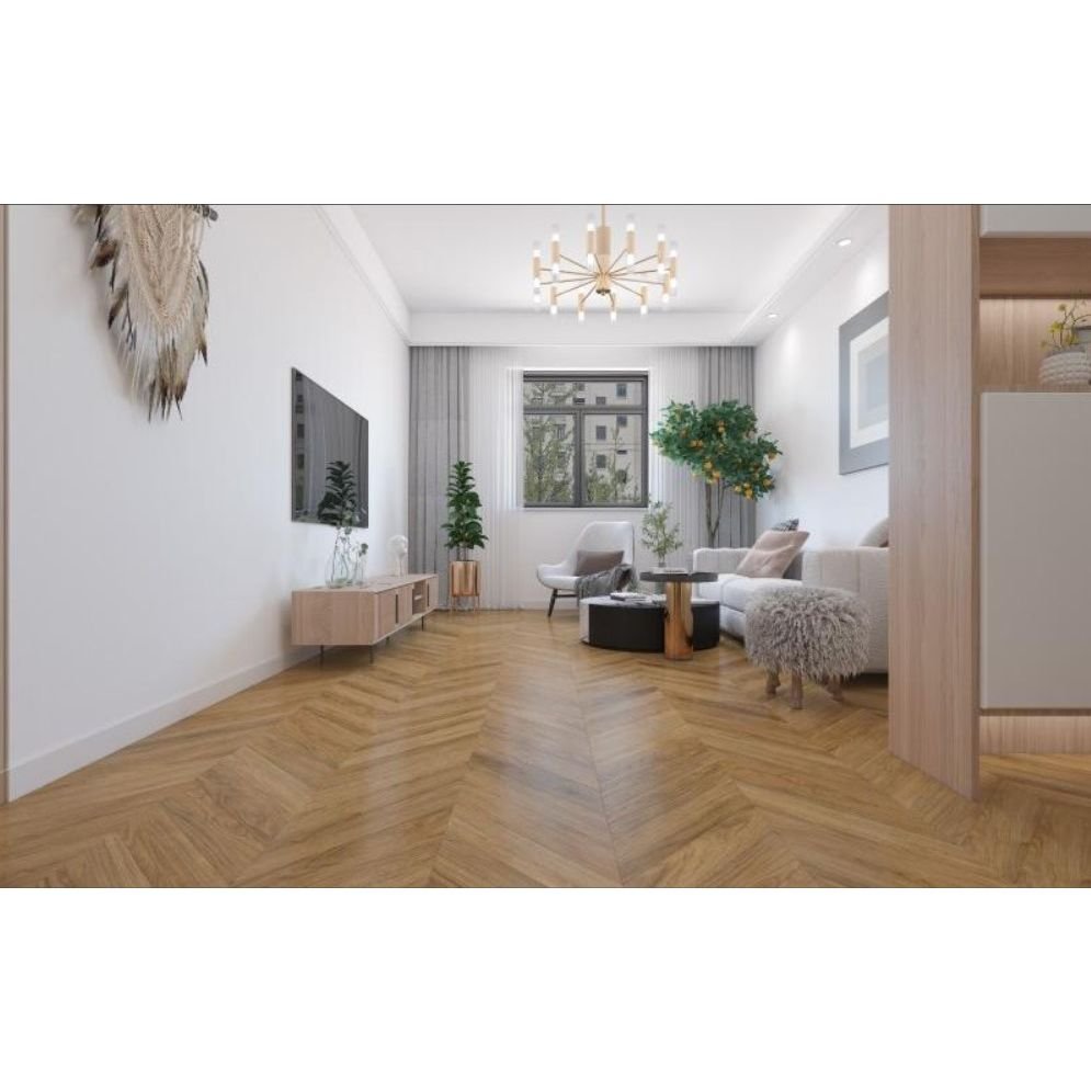 Кварц-виниловый SPC ламинат Damy Floor (Деми Флур) Chevron SPC 5/43 Монсоро (Monsoreau), Df09-Ch