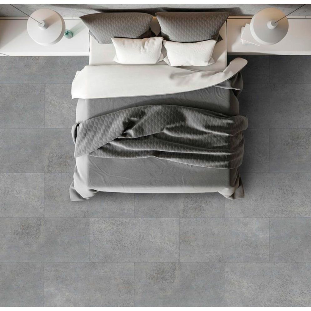 Виниловый SPC ламинат Salag (Салаг) Stone RS 5/34 Конкретный (Concrete) , Ya0016;