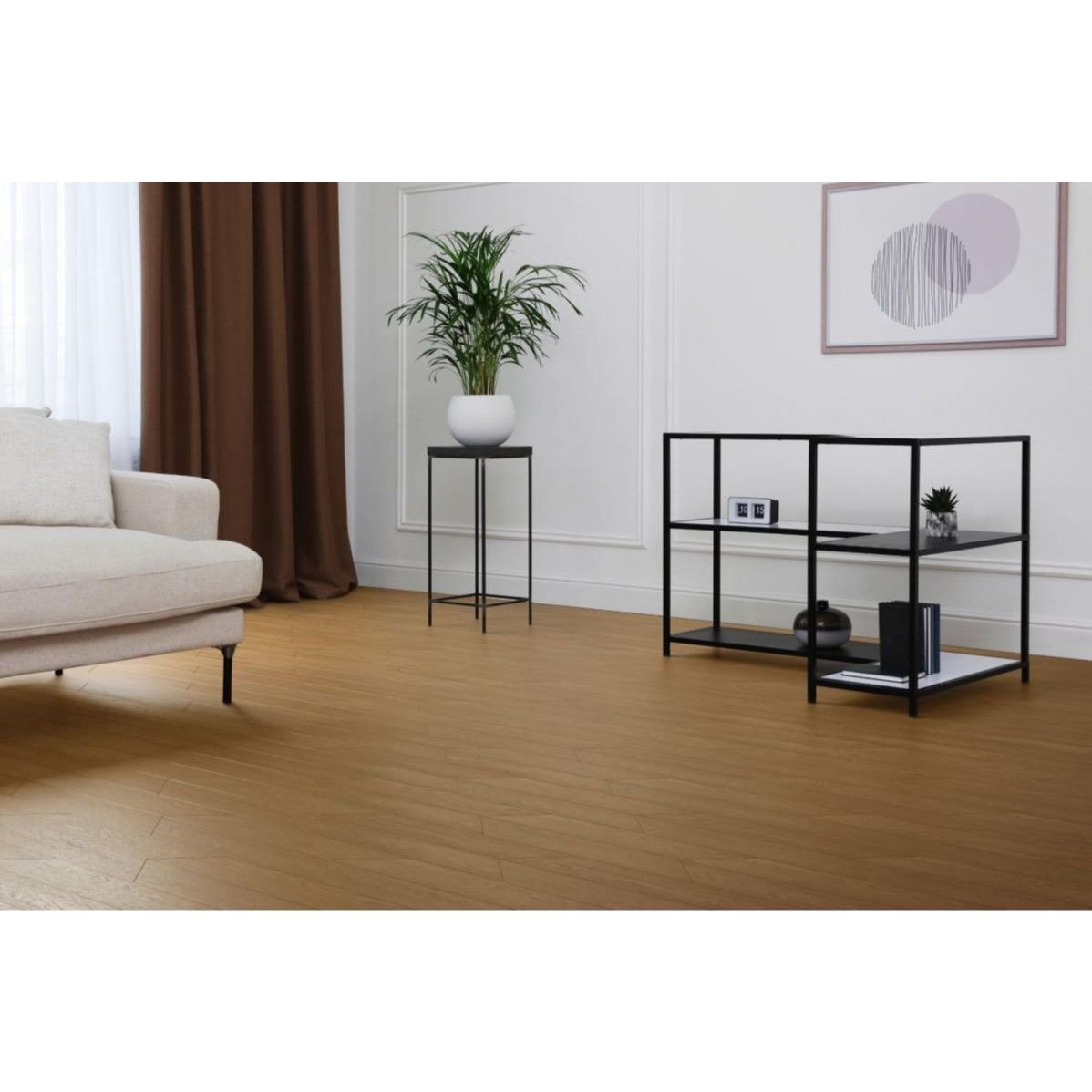 Плитка ПВХ Aquafloor (Аквафлур) Chervon Premium 6,5/43 AF7020CVR с подложкой