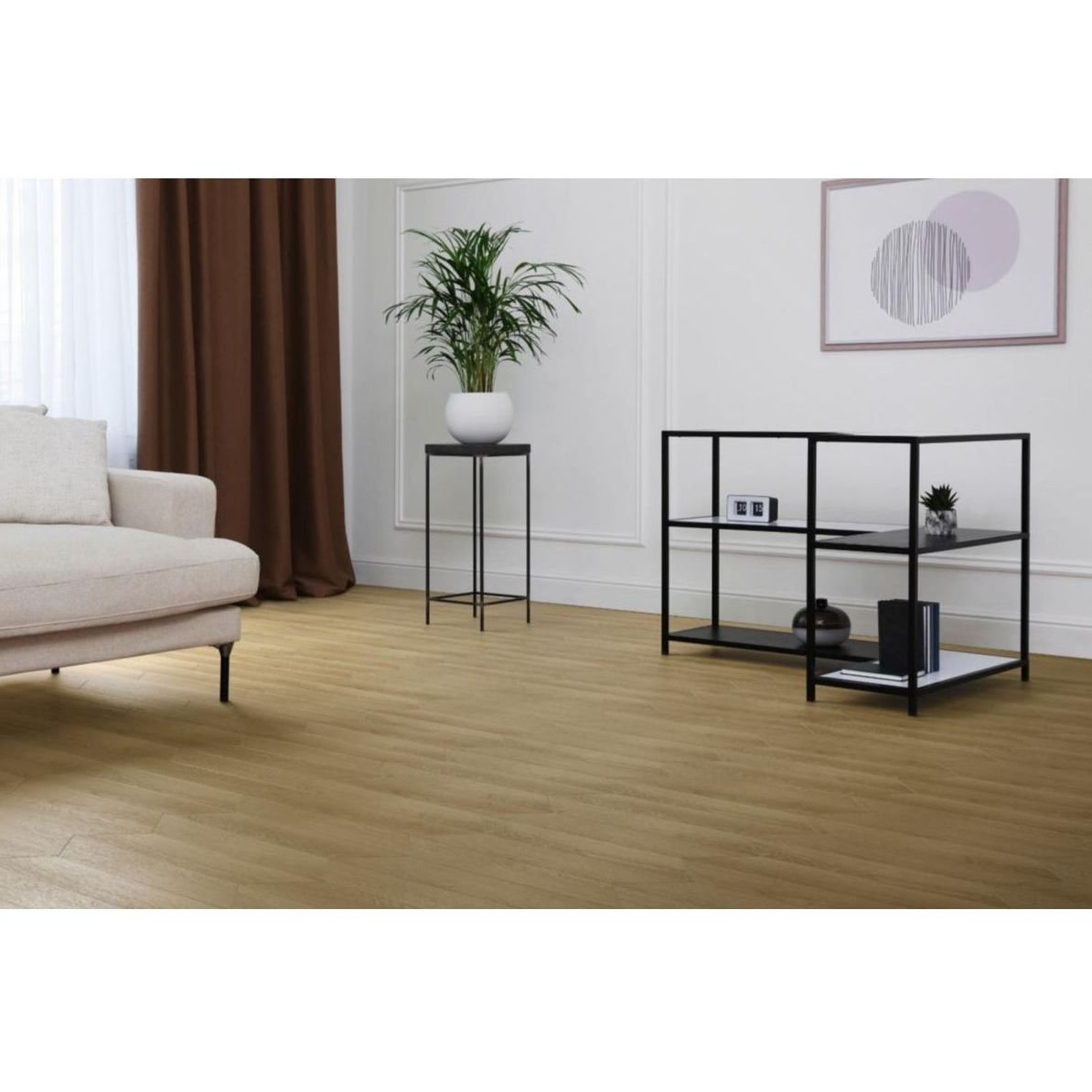 Плитка ПВХ Aquafloor (Аквафлур) Chervon Premium 6,5/43 AF7017CVR с подложкой