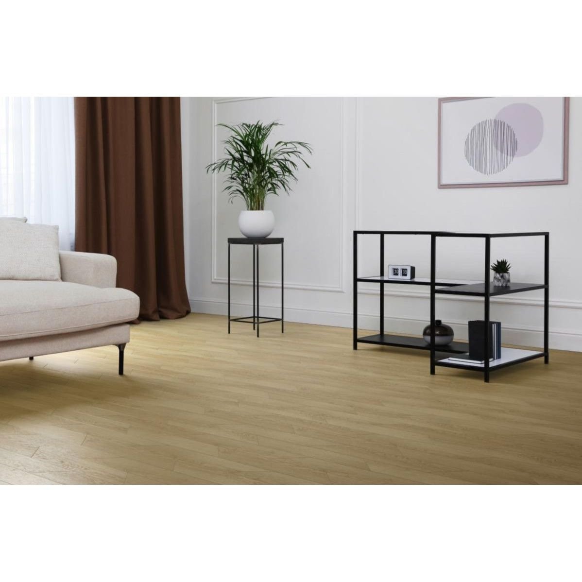 Плитка ПВХ Aquafloor (Аквафлур) Chervon Premium 6,5/43 AF7016CVR с подложкой
