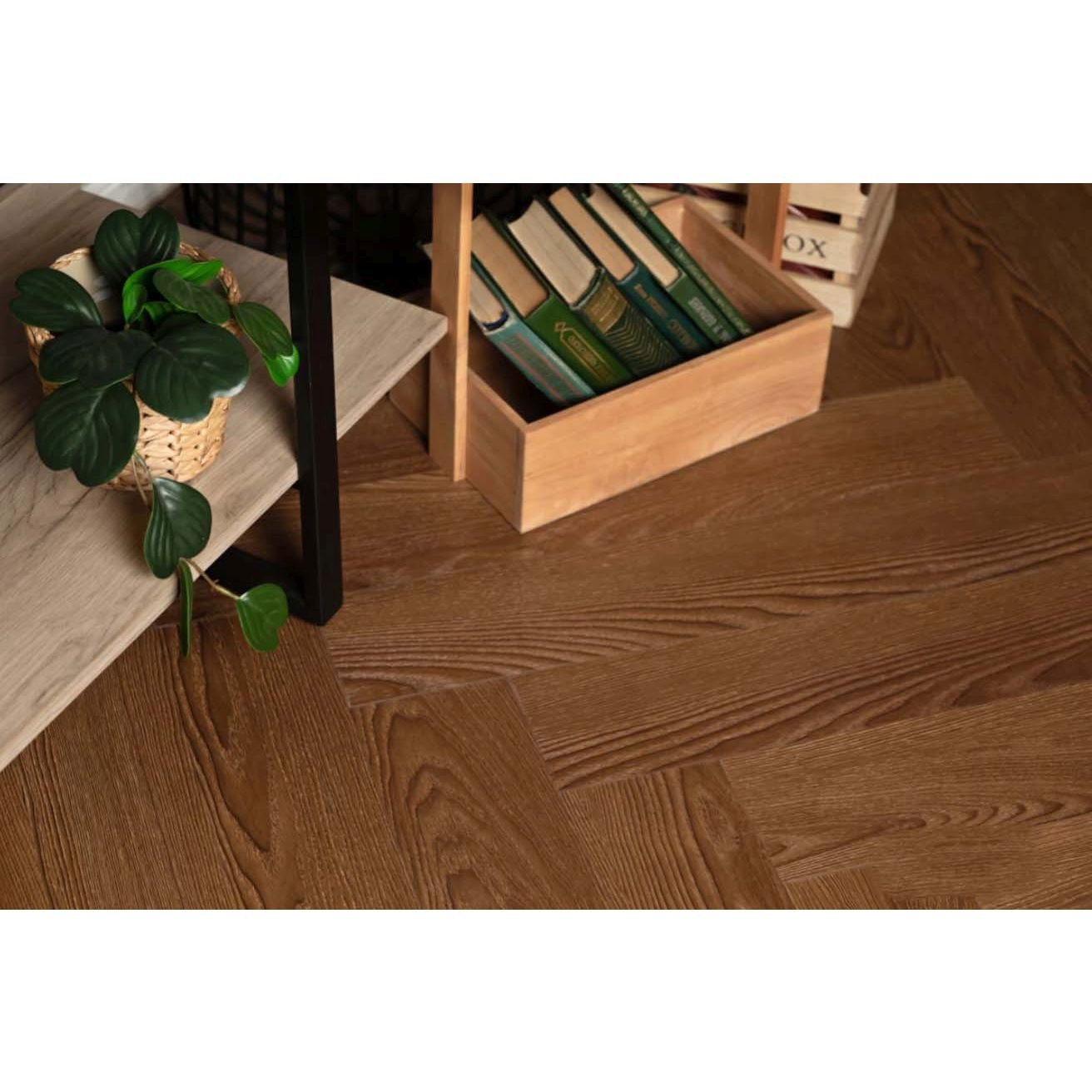 Виниловый пол Vinilam (Винилам) Parquet Herringbone Паркет Винсент 6.5/43 (Parquet Vincent), Is11200