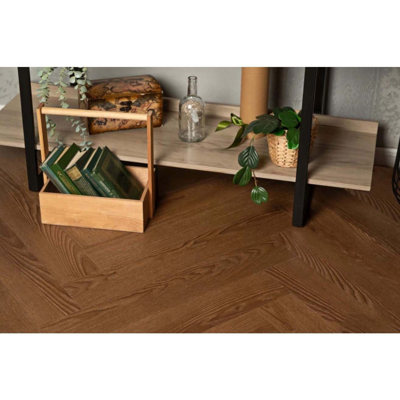Виниловый пол Vinilam (Винилам) Parquet Herringbone Паркет Винсент 6.5/43 (Parquet Vincent), Is11200