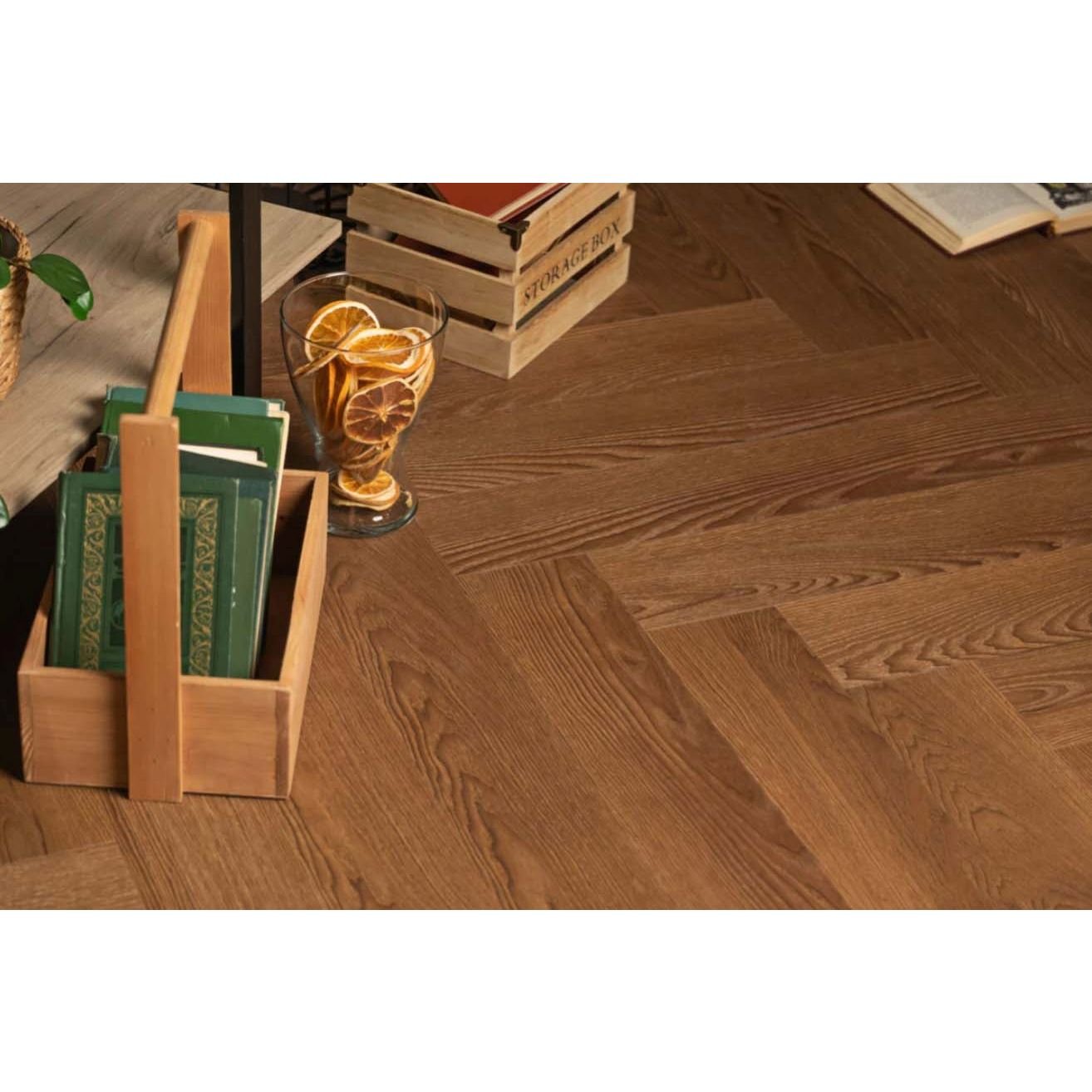 Виниловый пол Vinilam (Винилам) Parquet Herringbone Паркет Винсент 6.5/43 (Parquet Vincent), Is11200