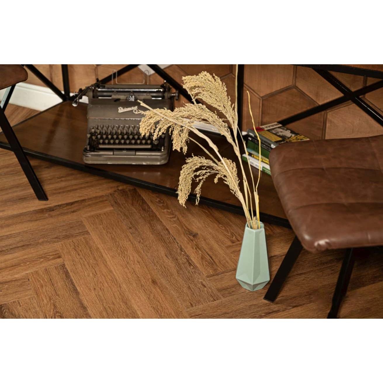 Виниловый пол Vinilam (Винилам) Parquet Herringbone Паркет Де Вилль 6.5/43 (Parquet de Ville), Is11210