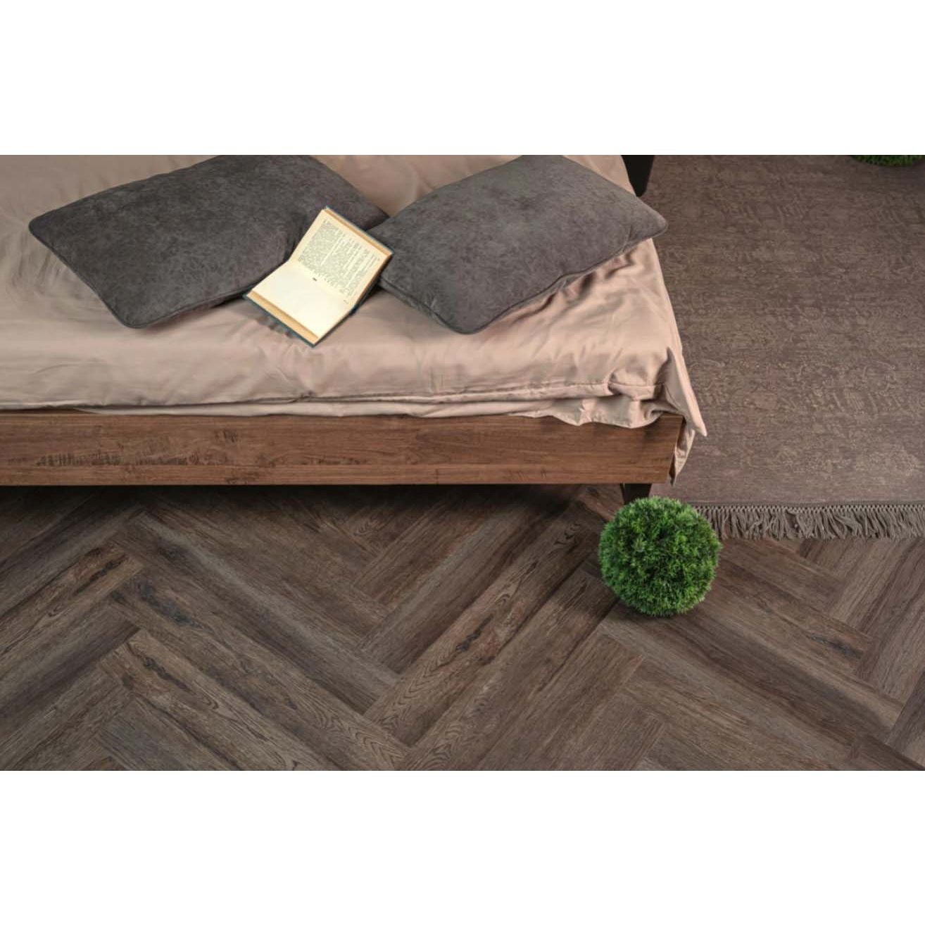 Виниловый пол Vinilam (Винилам) Parquet Herringbone Паркет Донателло 6.5/43 (Parquet Donatello), Is11211