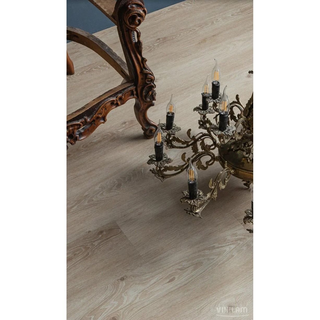 Виниловый пол Vinilam (Винилам) Cork Premium 8/43 Дуб Сарагоса (Oak Zaragoza), 33555