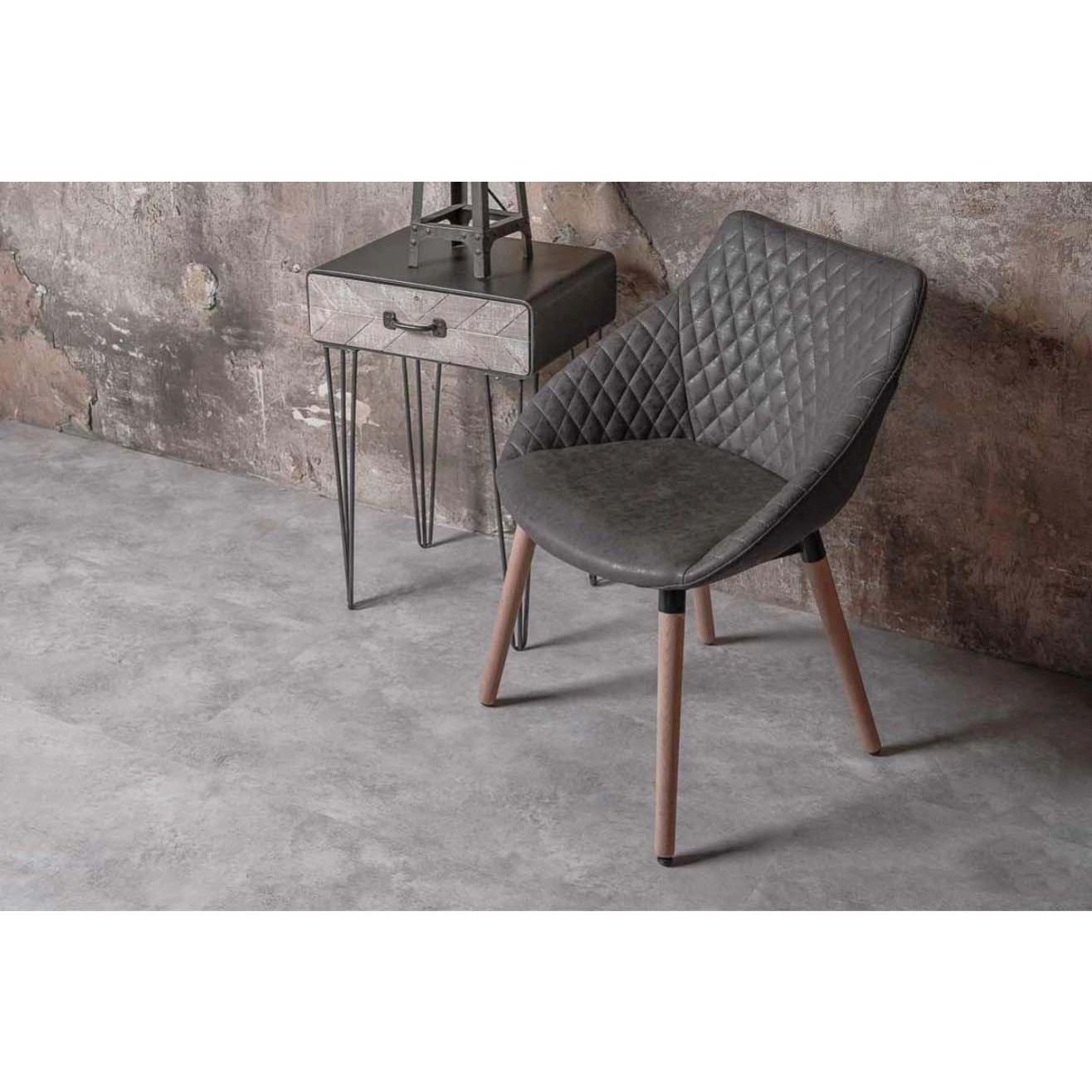 Виниловый пол Vinilam (Винилам) Ceramo Stone Бетон 8/34 (Concrete), 61606