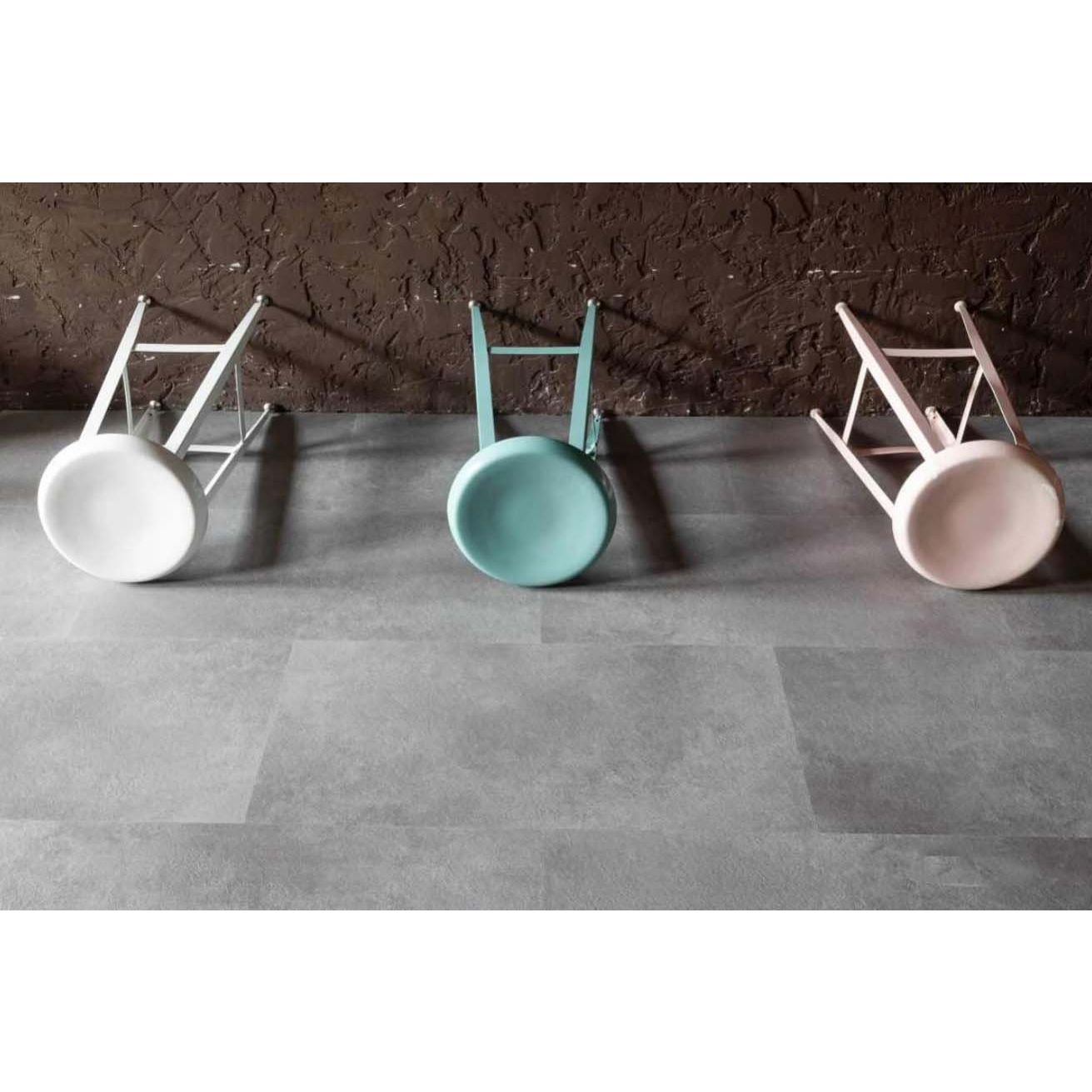 Виниловый пол Vinilam (Винилам) Ceramo Stone Цемент 8/34 (Cement), 61609