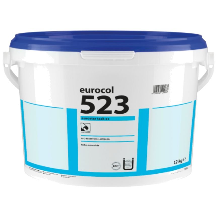 Клей для паркета Forbo Eurocol 523 Eurostar Tаck EC токопроводящий однокомпонентный 1k 12 кг