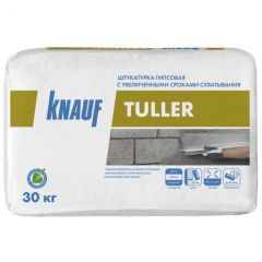 Штукатурка гипсовая универсальная Кнауф Туллер эластичная 30 кг