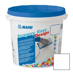 Затирка эпоксидная двухкомпонентная Mapei Kerapoxy Easy Design (Керапокси Изи Дизайн) 100 White (Белый) 3 кг