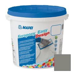 Затирка эпоксидная двухкомпонентная Mapei Kerapoxy Easy Design (Керапокси Изи Дизайн) 113 Cement Grey (Цементно-серый) 3 кг