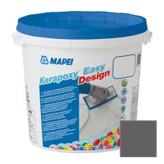 Затирка эпоксидная двухкомпонентная Mapei Kerapoxy Easy Design (Керапокси Изи Дизайн) 119 London Grey (Серый Лондон) 3 кг