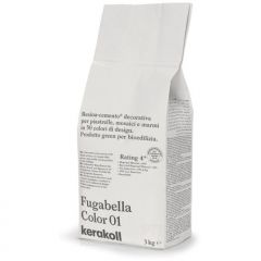 Затирка полимерцементная Kerakoll Fugabella Color by Piero Lissoni 01 3 кг