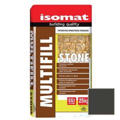Затирка полимерцементная Isomat (Изомат) Multifill Stone 02 Черная 25 кг