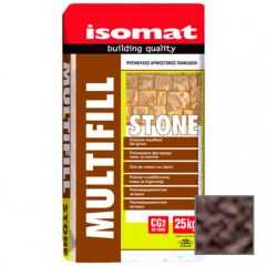 Затирка для камня Isomat Multifill-Stone  08 Brown Коричневый 25 кг
