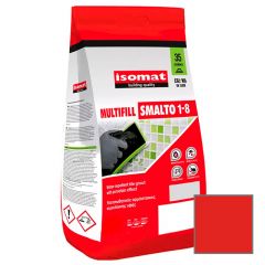 Затирка полимерцементная Isomat Multifill Smalto 1-8 13 Красная 2 кг