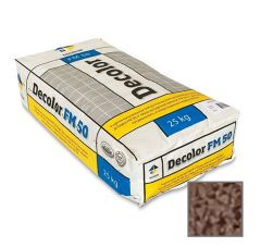 Затирка для натурального и искусственного камня Decolor FM 50 Шоколад 25 кг