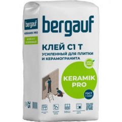 Клей для плитки Bergauf Keramik Pro Усиленный 25 кг
