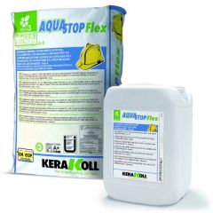 Гидроизоляция двухкомпонентная Kerakoll Aquastop Flex Компонент А+B 24+8 кг