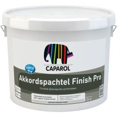 Шпатлевка финишная акриловая Caparol Akkordspachtel Finish Pro 25 кг