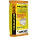 Клей для фасадной облицовки Weber-Vetonit ultra fix 25 кг