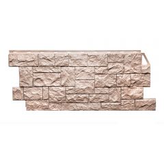 Фасадная панель Fineber Файнбер Standart Камень дикий Песочный 1123/995х465 мм