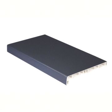 Подоконник Витраж (Vitraz) Premium Антрацит Матовый, ширина 600 мм, 1000 мм