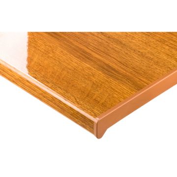 Подоконник Меллер (Moller) LD-S 30 Золотой дуб Глянцевый, ширина 200 мм, 1000 мм