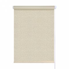 Штора рулонная Мини ролета Legrand (Легранд) Блэкаут Кристалл Крем 98х175 см