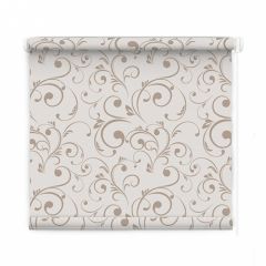 Штора рулонная Мини ролета Legrand (Легранд) Вензель Кофейный 57х175 см