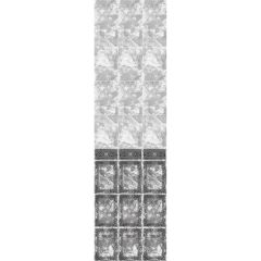 Панель ПВХ с фризом Акватон Барон 102 черный 2700х250х8 мм