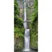 Панель ПВХ ламинированная с фотопечатью ВЕК Каменный грот Водопад 2700х500х9 мм (1 м2)