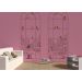 Панель ПВХ ламинированная с фотопечатью ВЕК Цветок розовый Петербург 2700х250х9 мм (1 м2)